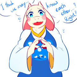 toriel from undertale by tsukimei99
