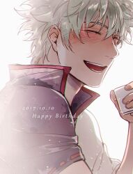 sakata gintoki from gintama by feiqiuxuan