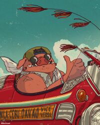 porco rosso (character) from kurenai no buta