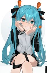 hatsune miku from vocaloid