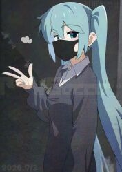 hatsune miku from vocaloid