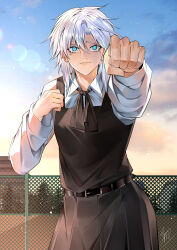 white haired girl (chainsaw man) from chainsaw man