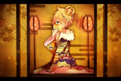 kagamine len from gigantic o.t.n (vocaloid) by meranoreuka (naokentak)