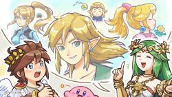 kirby from kid icarus by suruga kanade