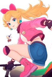 princess peach from mario kart by truejekart