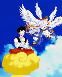 angemon from digimon by salvamakoto