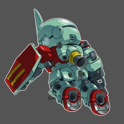 gm (mobile suit) from gundam by toilobo
