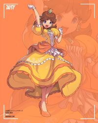 princess daisy from super mario bros. by edwin huang