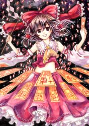 hakurei reimu from touhou by mucco