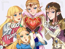 princess zelda from the legend of zelda by mia ru1228