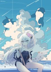 azusa (blue archive) from blue archive