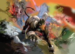 houndoom from pokemon by kawaguchi youhei
