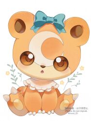 teddiursa from pokemon by iwasi 29