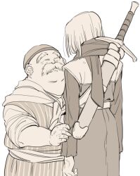 hero (dq11) from dragon quest by yunion (sibujya)