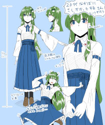 kochiya sanae from touhou