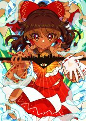 hakurei reimu from fossilized wonders by fuji tarawi
