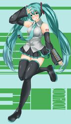 hatsune miku from vocaloid by cube (circussion)