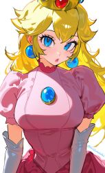 princess peach from super mario bros.