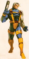 cable (marvel) from capcom by bengus