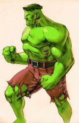 hulk from capcom by bengus