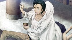 okabe rintarou from steins;gate by huke