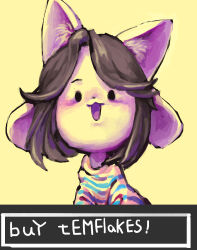 temmie from undertale by ingyerous