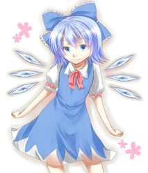 cirno from touhou by asano tomoya