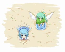 cirno from touhou by sakimiya (inschool)
