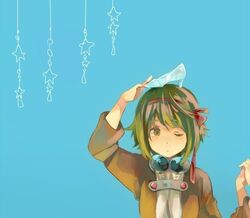 gumi from vocaloid by non (hey you!)