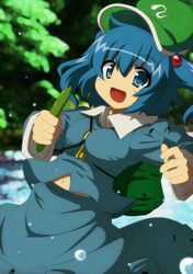 kawashiro nitori from touhou by ryuu (multitask)