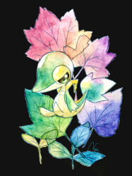 snivy from pokemon by non (kumakawayusu)