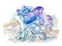 suicune from pokemon by non (kumakawayusu)