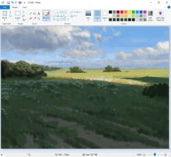microsoft paint (software) fan art