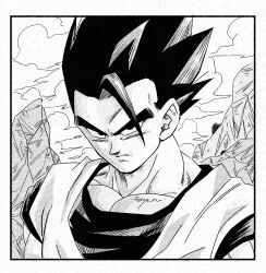 son gohan from dragon ball by fenyon