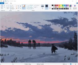 microsoft paint (software) fan art