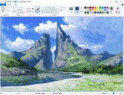 microsoft paint (software) fan art
