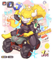 bowsette from mario kart