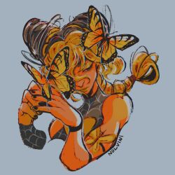 kujo jolyne from jojo no kimyou na bouken