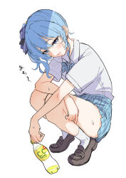 hoshimachi suisei from c.c. lemon