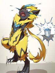 zeraora from pokemon by wasawasa (ikyu bu)