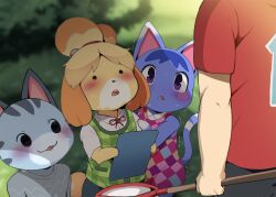 isabelle (animal crossing) fan art