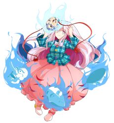 hata no kokoro from touhou by dairi