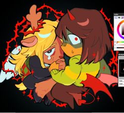 kris (deltarune) from deltarune