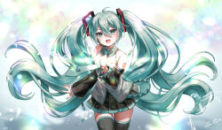 hatsune miku from vocaloid