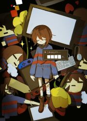 frisk (undertale) from nintendo switch by kawar1117552