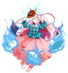 hata no kokoro from touhou by dairi