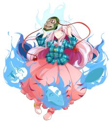 hata no kokoro from touhou by dairi
