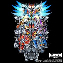 kamen rider den-o from kamen rider by ashmish