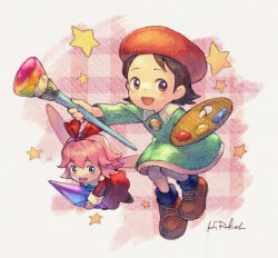 adeleine from kirby (series) by hashibi rokou