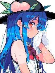 hinanawi tenshi from touhou by ahiru tokotoko